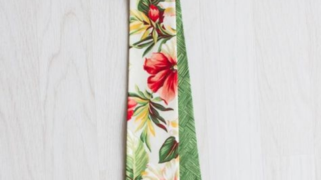 Tying the Knot: Exploring Wedding Tie Styles with a Tropical Twist